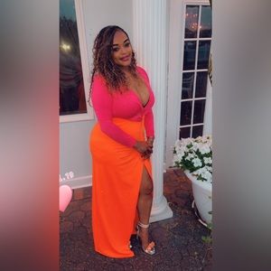 Beautiful multicolored dress